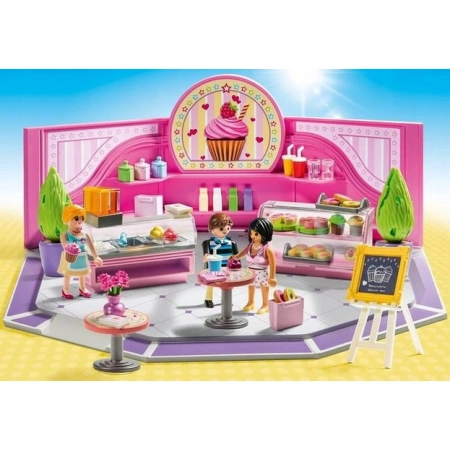 Klocki Playmobil City Life 9080 Kawiarenka - 90el.